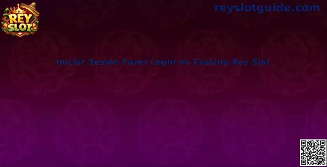 Tutorial de inicio de sesión Rey Slot