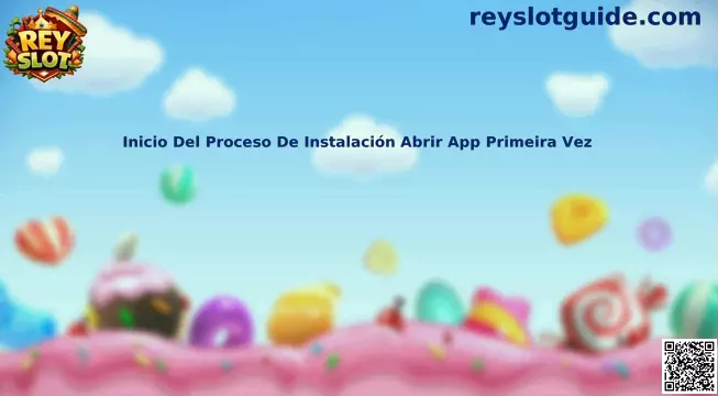 Inicio del proceso de instalación y primera apertura de Rey Slot